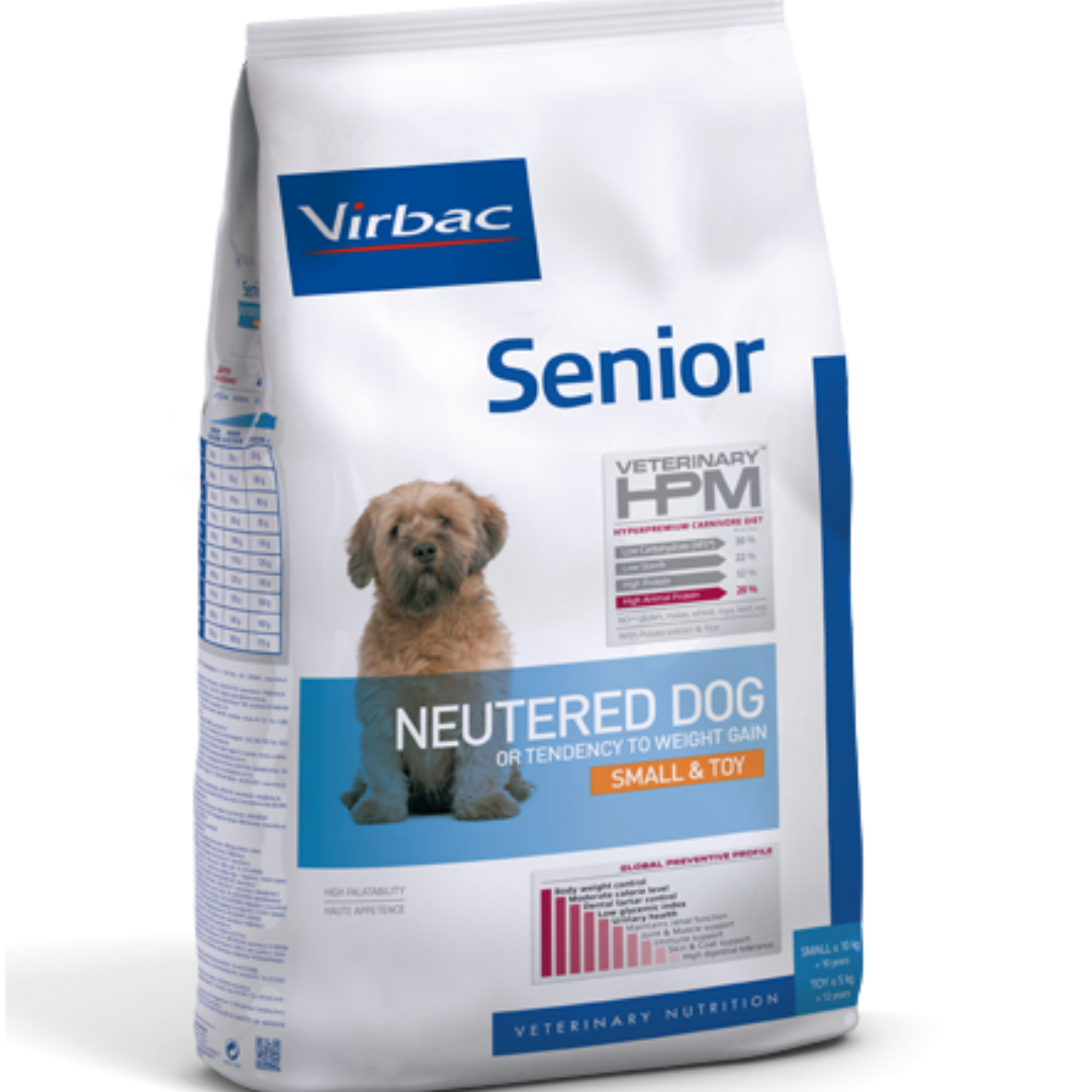 Virbac HPM Dog Senior Neutered Small & Toy 3 Kg