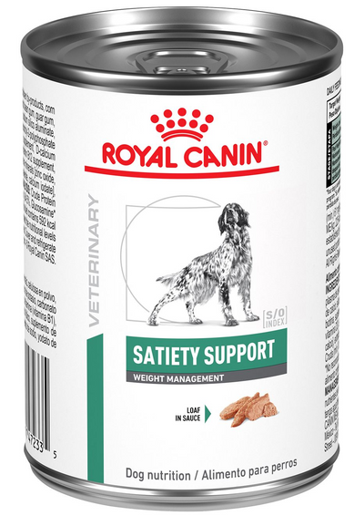 12 Latas Royal Canin vet Satiety Support 380 gr