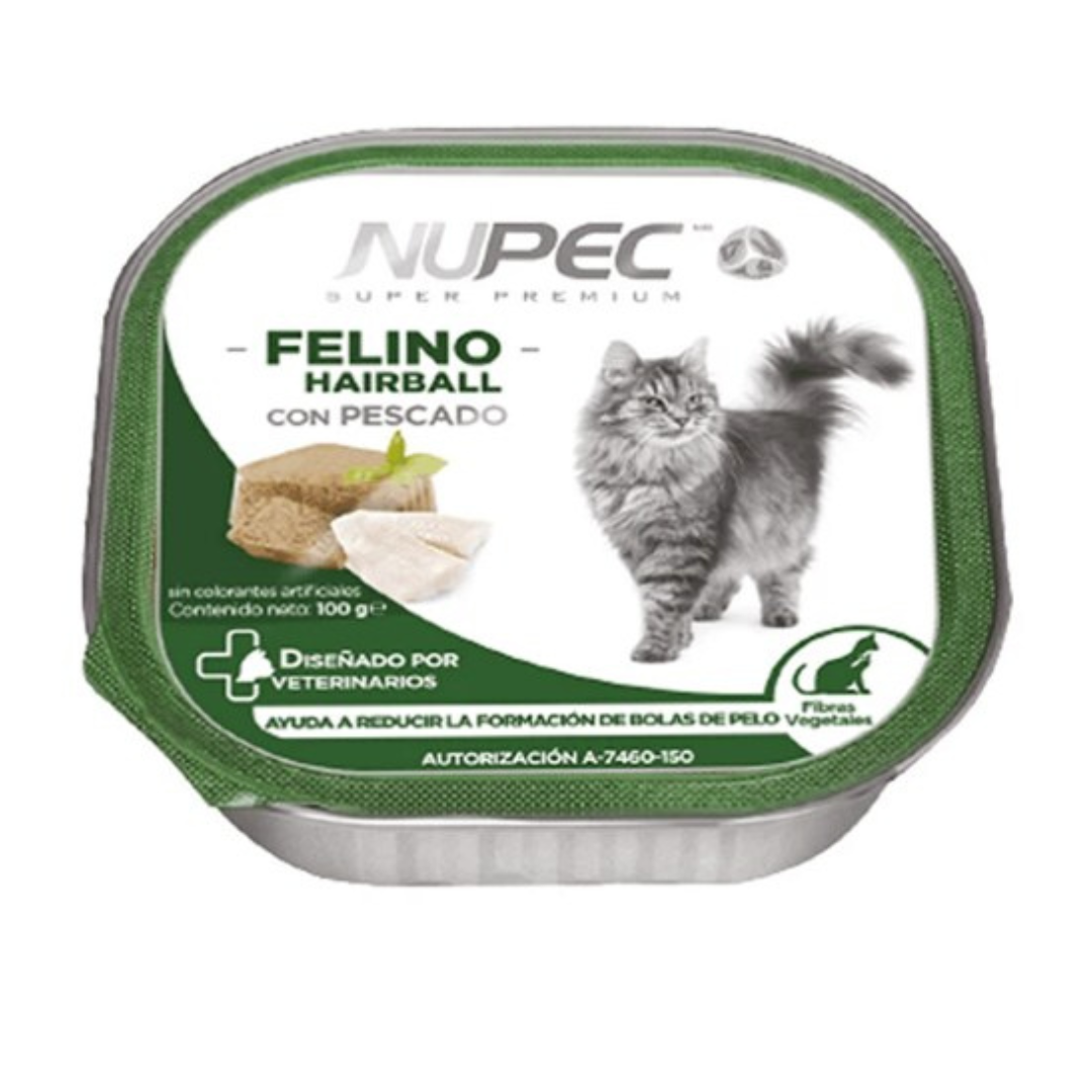 20 Latas Nupec Gato Hairball 100 Gr c/u