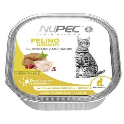 20 Latas Nupec Gato Urinary 100 Gr c/u