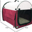 Casa para perro mediano portátil Fashion Vino