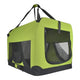 Transportadora para perros pequeños Fancy Pets Int Verde Chica