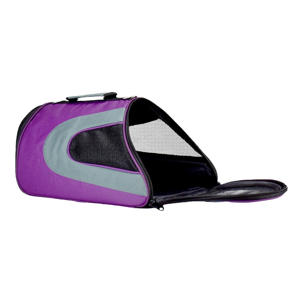 Fancy Pets Transportadora de Tela Fashion Morada Trendy Grande