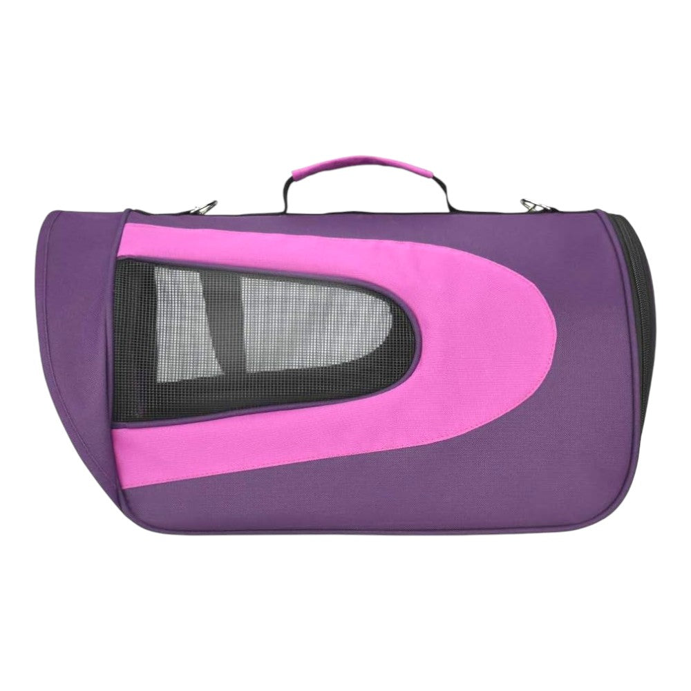 Fancy Pets Transportadora de Tela Fashion Morada Grande