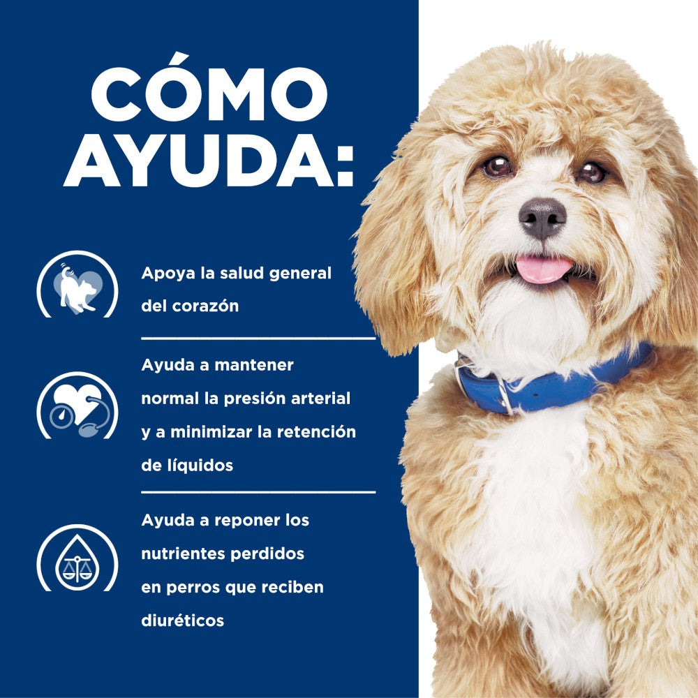 Hill's Prescription Diet h/d, Cuidado Cardiaco, para Perro, 1.5 Kg