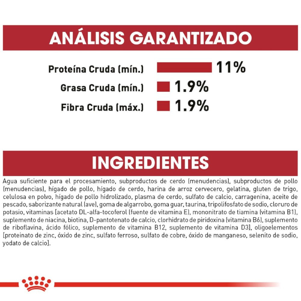 24 Latas Royal Canin Adult Instinctive Gato Loaf in Sauce 145 gr