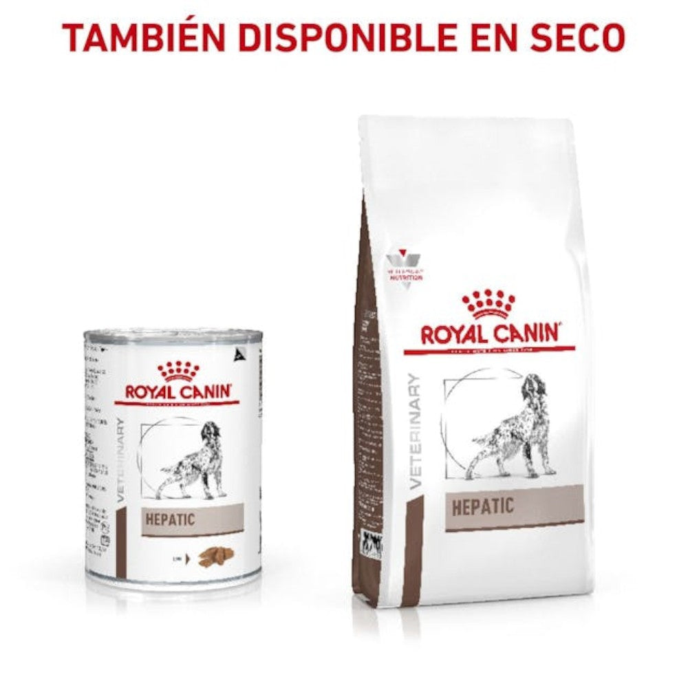 12 Latas Royal Canin Vet Perro Hepatic 390 gr