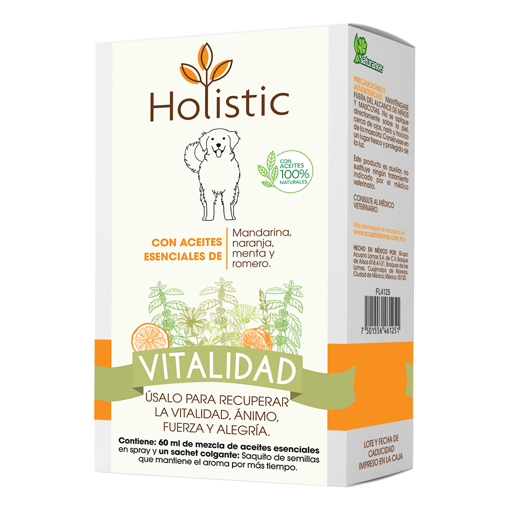 Holistic Kit de Aromaterapia Vitalidad 60 ML Naturance