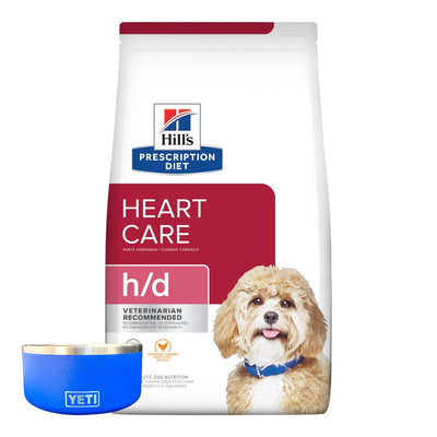 Hill's Heart care h/d Canine 8 Kg YETI de REGALO