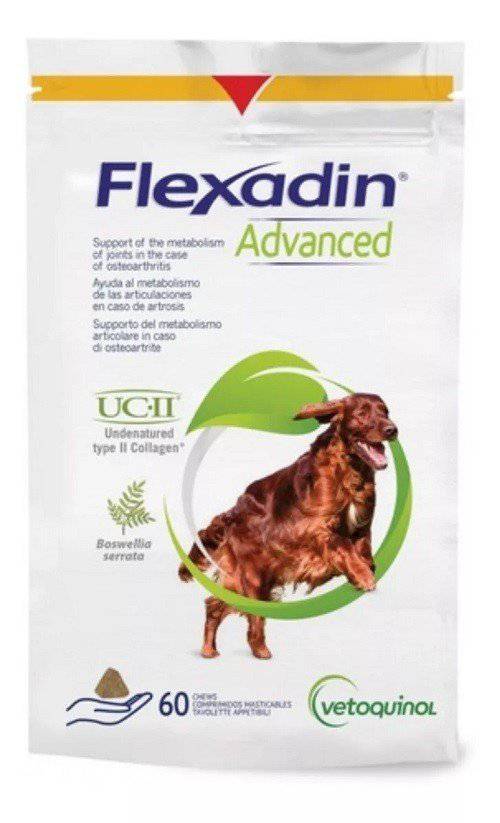Flexadin Advanced Original Inmodulardor Articular 60 Comprimidos Vetoquinol - AniMALL
