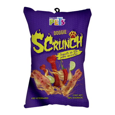 Juguete de Tela Doggie Scrunch Fuego, Fancy Pets