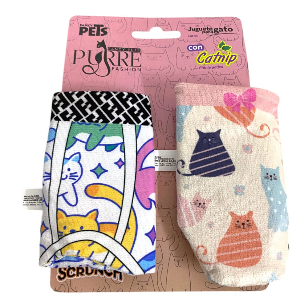 Fancy Pets Juguete para Gato Panties 2 piezas