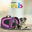 Fancy Pets Transportadora de Tela Fashion Morada Grande