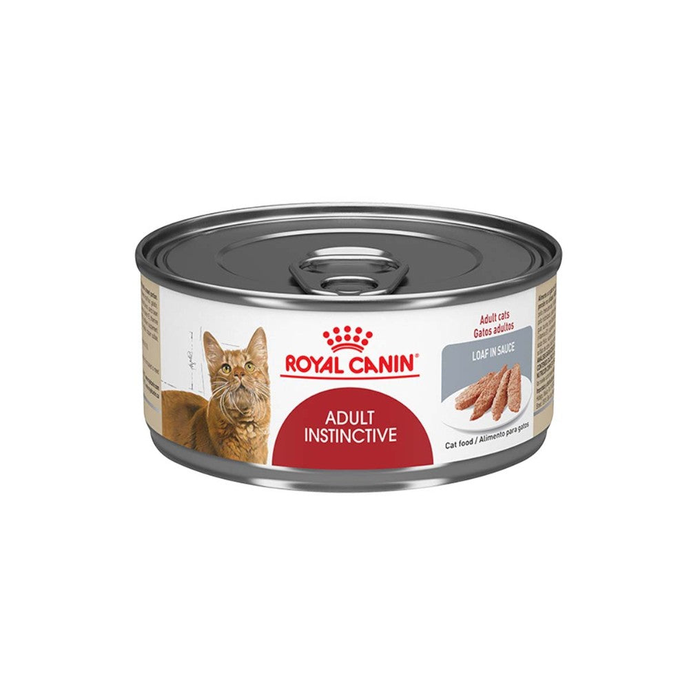 24 Latas Royal Canin Adult Instinctive Gato Loaf in Sauce 145 gr