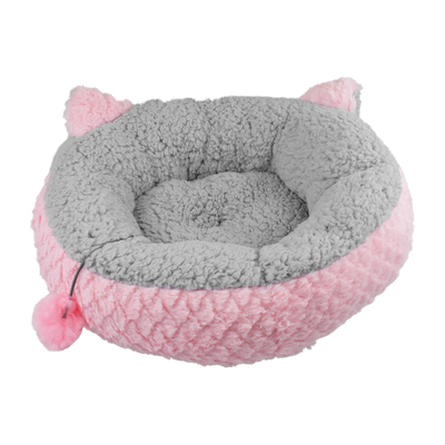 Cama Petit Rosa/Gris para Gato Fancy Pets