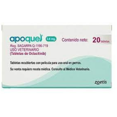 Apoquel 20 Tabletas 3.6mg