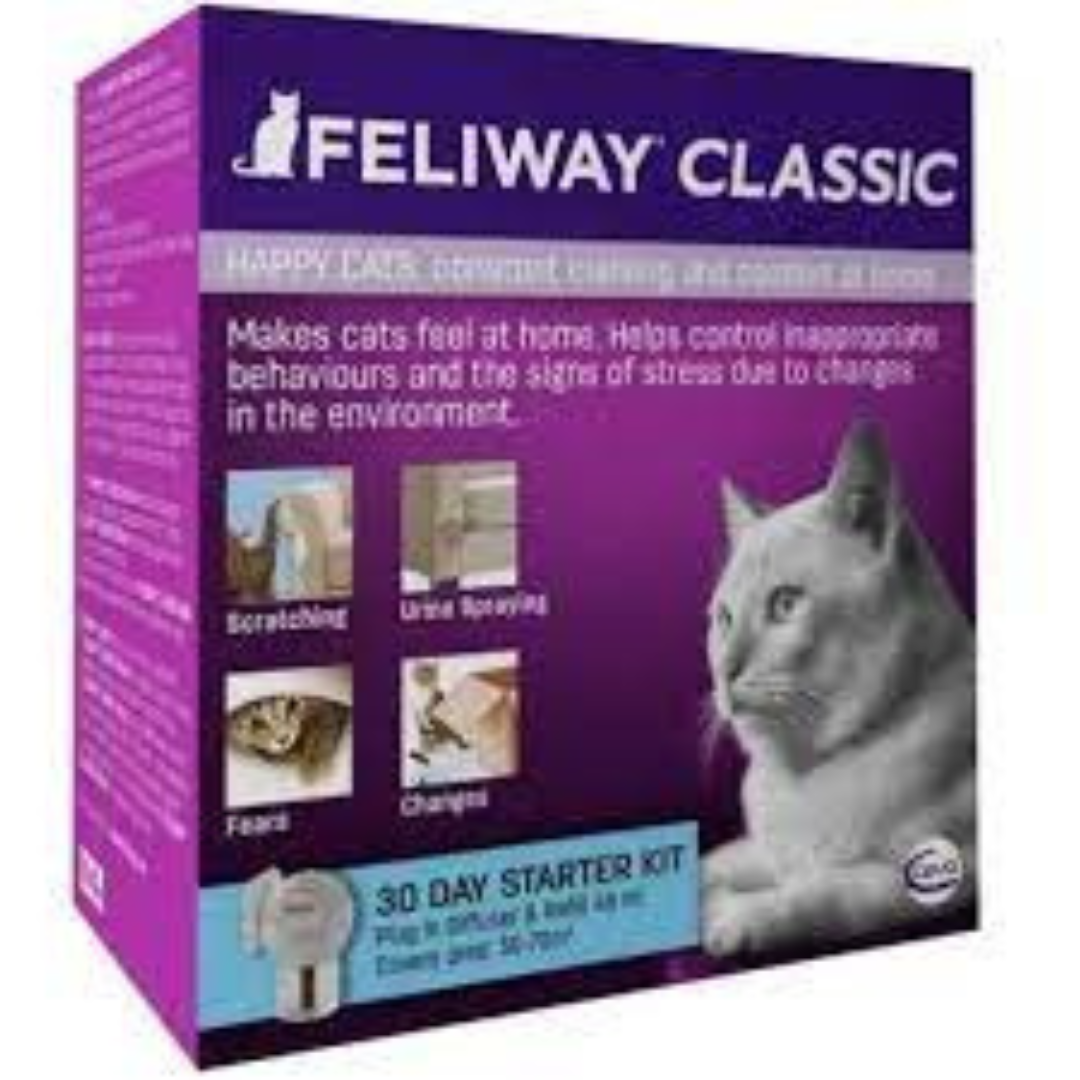 Feliway Classic Difusor y Repuesto con Efecto Calmante Gato 48 ml