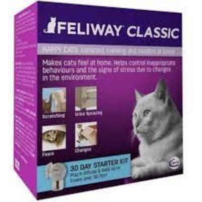 Feliway Classic Difusor y Repuesto con Efecto Calmante Gato 48 ml