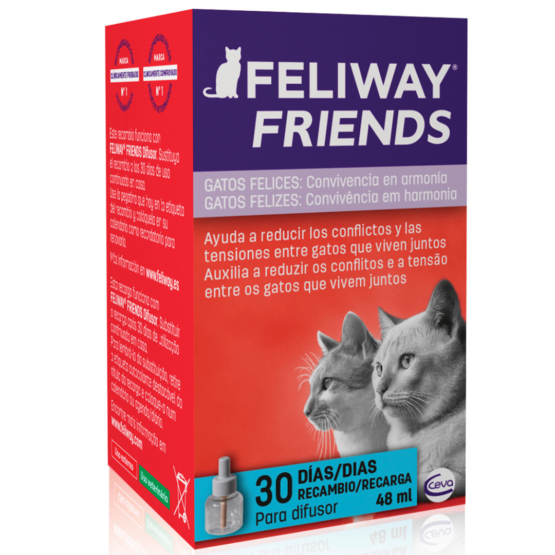 Feliway Friends Repuesto para Difusor Gato 48 ml