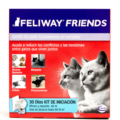 Feliway Friends Set Difusor y Repuesto Gato 48 ml