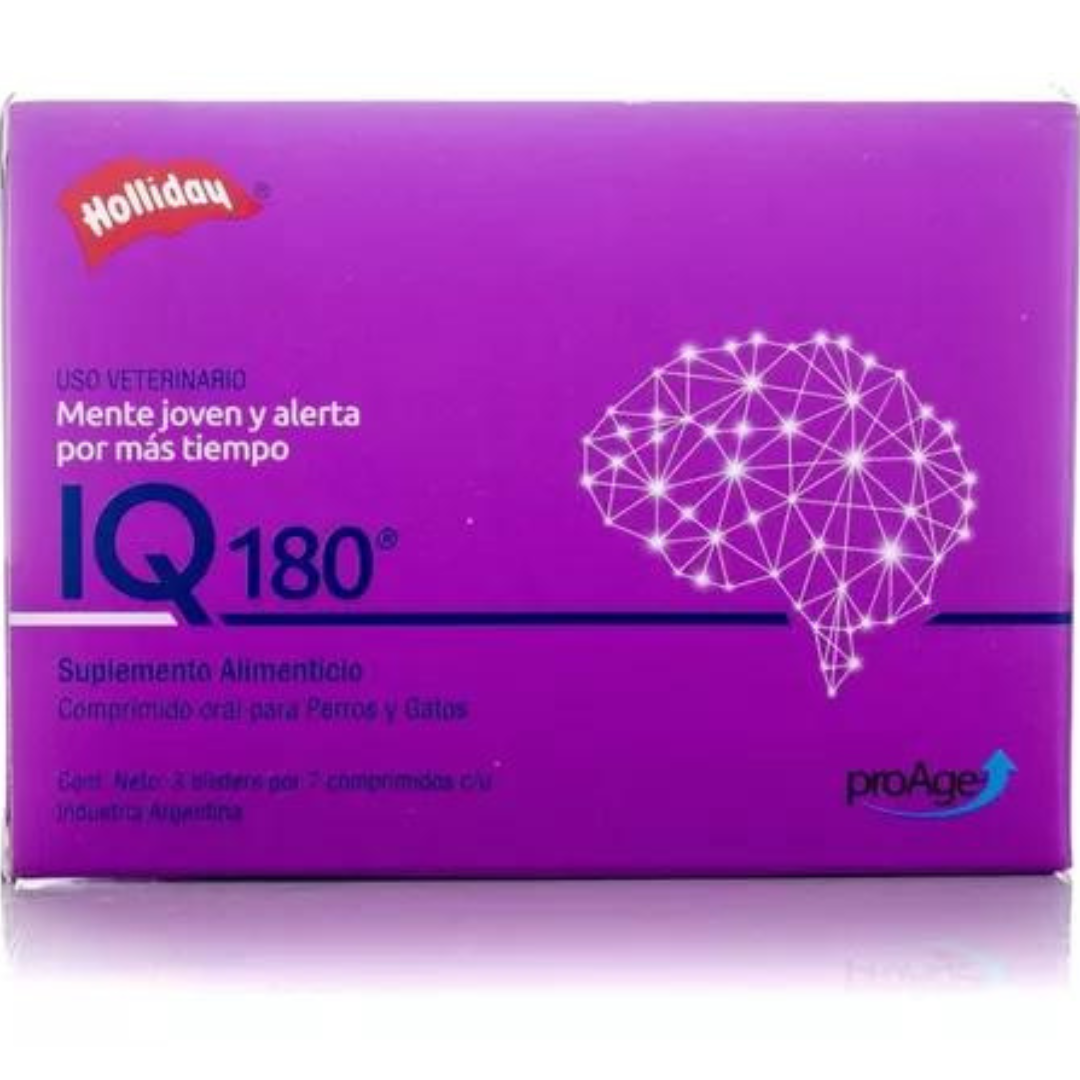 Holliday IQ 180 c/3 Blister 7 Comprimidos c/u