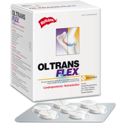 OL TRANS Flex Palatable 10 Blister Con 7 Comprimidos Holliday