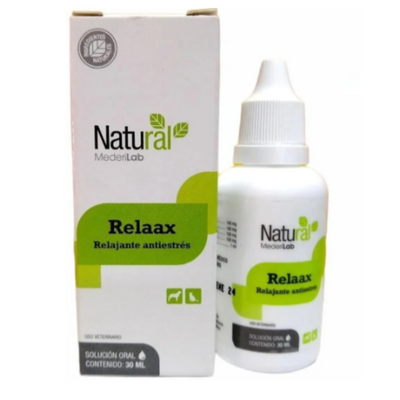 Relaax 30 ml Relajante Natural Perros y Gatos Mederilab