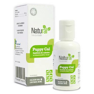 Natural Puppy Cal Complemento Nutricional Solución Oral 30 ml Mederilab