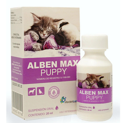 Alben Max Puppy Antiparasitario Oral 20 ml