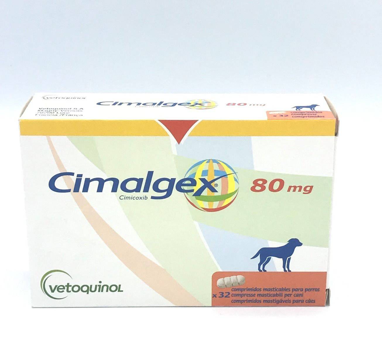 Cimalgex 80 Mg 32 Tabletas, Vetoquinol - AniMALL