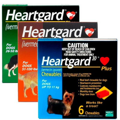 Heartgard Plus S Perros de Hasta 11 Kg 6 Tabletas Masticables