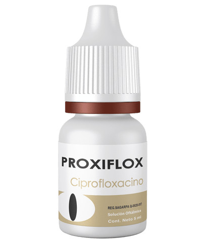 Proxiflox, Clorhidrato de Ciprofloxacino solución, Santgar - AniMALL
