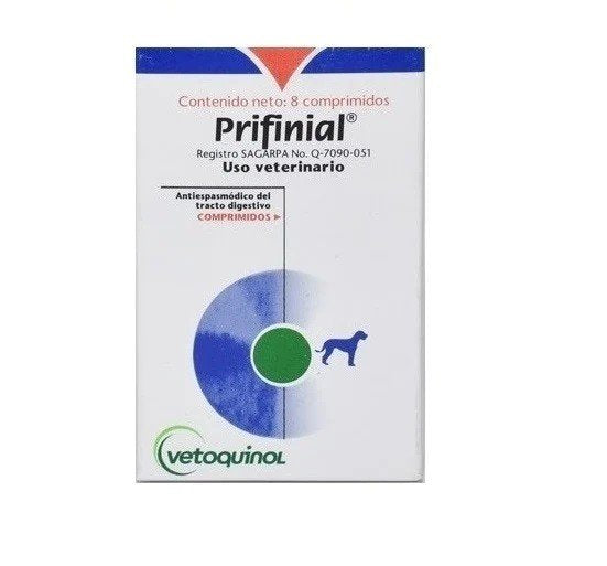 Prifinial Antiespasmódico 70 mg 8 Comprimidos, Vetoquinol