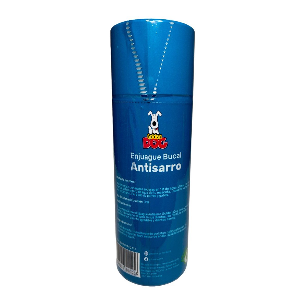 Enjuague Bucal Antisarro 500 ml Golden Dog