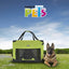 Fancy Pets Perrera Int Verde Extra Grande