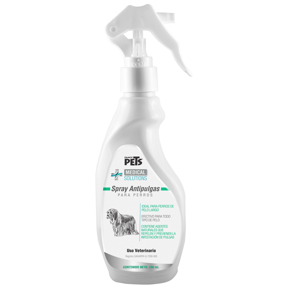 Spray Antipulgas para Perros 250 Ml., Medical Solution