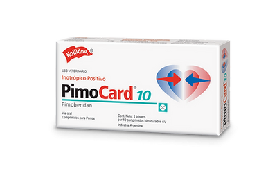 PimoCard 10 Pimobendan 2 blísters con 10 comprimidos Holliday