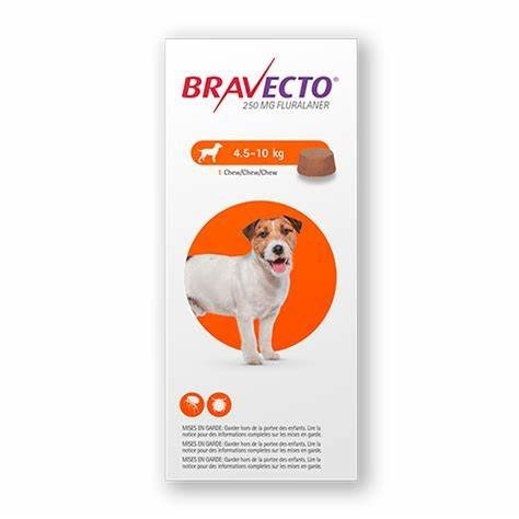 Bravecto Masticable 4.5 a 10 Kg