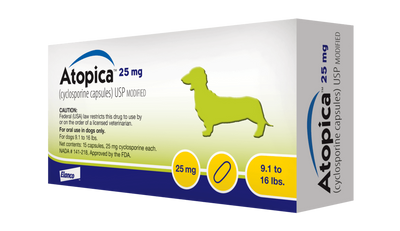 Atopica Ciclosporina 30 cápsulas de 25mg Elanco