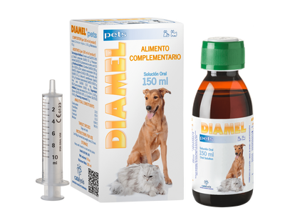 Diamel Pets Suplemento oral con 150 ml MederiLab