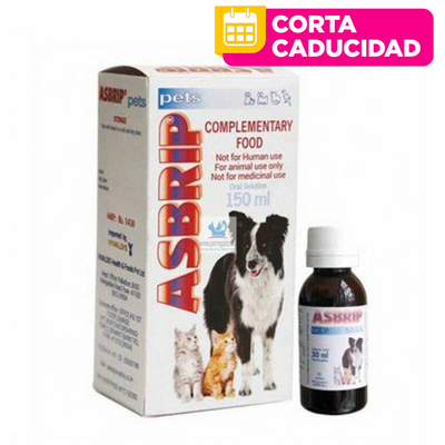 CORTA CADUCIDAD 30/06/2026 Asbrip Pets Suplemento Oral 150 ml MederiLab