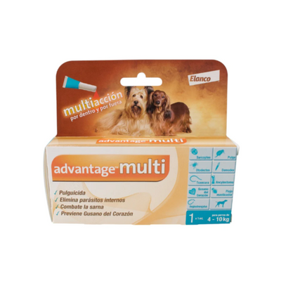 Advantage Multi 1 ml Perros 4 a 10 Kg Elanco