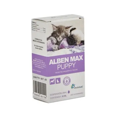 Alben Max Puppy Antiparasitario Oral 20 ml