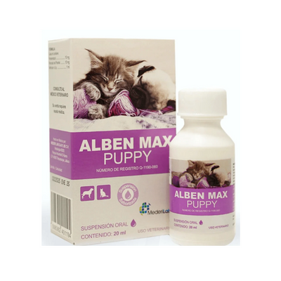 Alben Max Puppy Antiparasitario Oral 20 ml