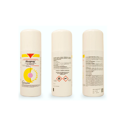 Aluspray, Protector y Cicatrizante 210 Ml., Aluminio micronizado