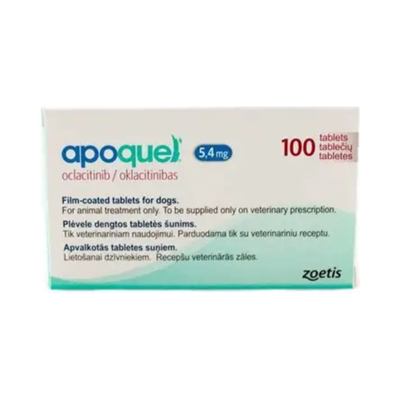 Apoquel 5.4 mg con 100 Tabletas