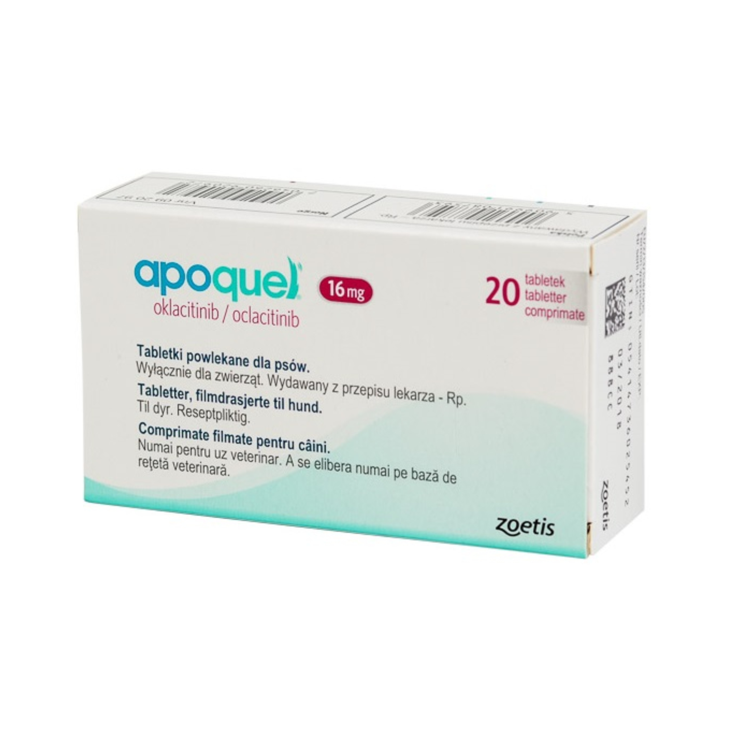Apoquel 20 Tabletas 16mg