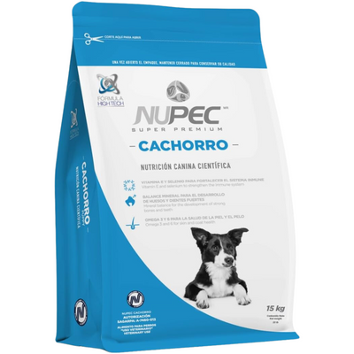 Nupec Perro Cachorro Raza Mediana y Grande 15 Kg