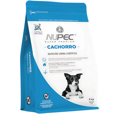 Nupec Perro Cachorro Raza Mediana y Grande 8 Kg