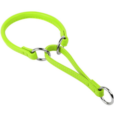 Glamour Collar Martingale Choke Verde Para Perro Talla G